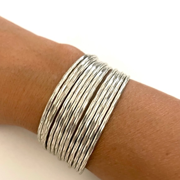 LUCKY BRAND SIlver Cuff Bracelet - Picture 3 of 7